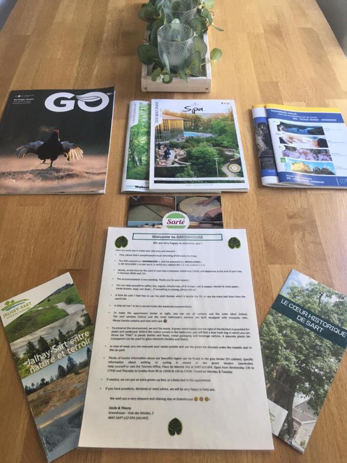 Greenhouse Sart-lez-Spa Eksteriør bilde